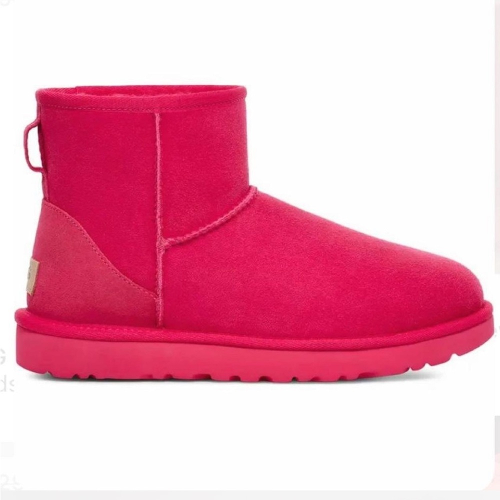 UGG Fuchsia Ankle Boots
